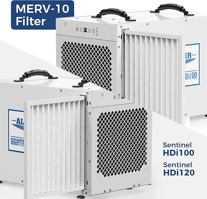 ALORAIR 3-Pack MERV-10 Filter for Whole House dehumidifier Sentinel HDi100, HDi120