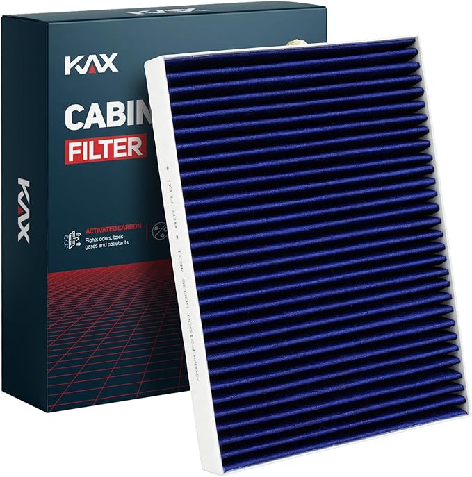 KAX Premium Cabin Air Filter with Dual Active Carbon, CF11854 Replacement for Nissan Rogue 2014-2020, Rogue Sport 2017-2022, Superior Filtration Passenger Compartment Air Filter