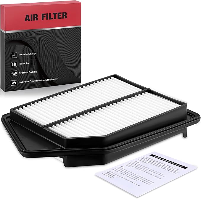 BDFHYK Engine Air Filter CA11476 Car Air Filter Compatible with Acura TLX 2015-2020, Compatible with Honda Accord 2013-2017, L4 2.4L, Replace# 172205A2A00
