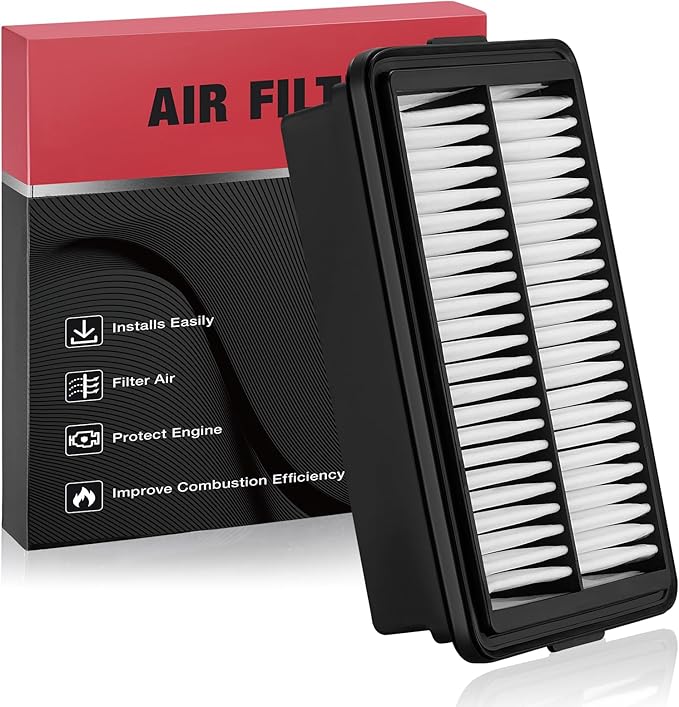 BDFHYK CA12057 Engine Air Filter Compatible with Hyundai Elantra(17-20), Kona(18-23), Compatible with Kia Forte(19-23), Forte5(20-23), Soul(20-23), 1.4L 1.6L 2.0L, Replace# A21770 PA99194 WA10420