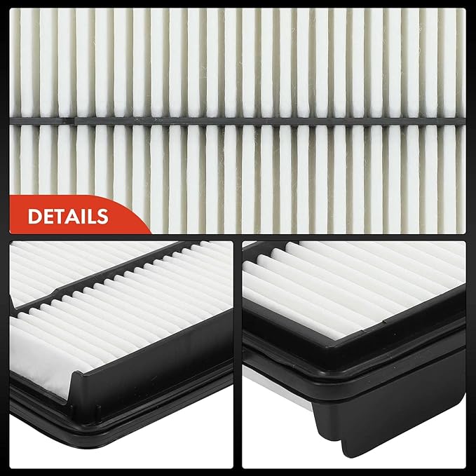 A-Premium Engine Air Filter Compatible with Acura TLX 2015-2020 & Honda Accord 2013-2017, V6 3.5L, Rigid Panel, Replace# 172205G0A00