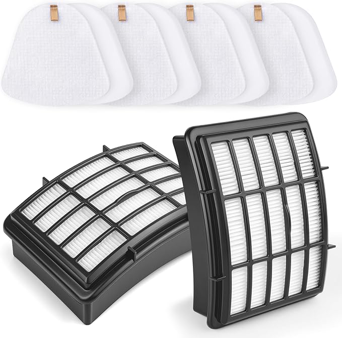 4+2 Pack Filters for Shark Vacuum Navigator Lift Away Filter Replacement Models NV350 NV351 NV352 NV355 NV356E NV360 UV440 UV540 CU500 XFF350 XHF350