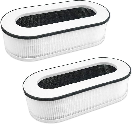 Flintar RP-AP068 Replacement Filter, Compatible with RENPHO Compact Air Purifier RP-AP068, 3-in-1 H13 Filtration and Activated Carbon Filter, 2-Pack