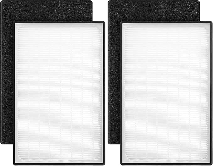 3 Pack A2 HEPA Replacement Filter Compatible with 3M Filtrete Room Air Purifier Models FAP-C02-A2, FAP-C03-A2, FAP-T03-A2, Part # 1150101