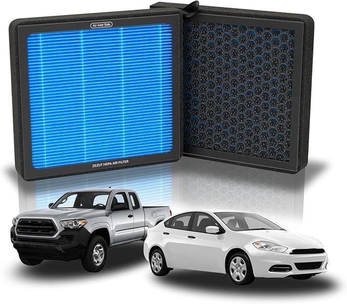 Cabin Air Filter, for Toyota Tacoma 2005-2023, Dodge Dart 2013-2016, Pontiac Vibe 2003-2008 (CF10374)