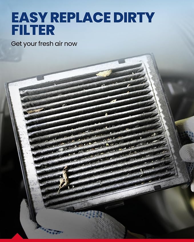 KAX Cabin Air Filter with Activated Carbon, CF9785 Replacement for Mercedes-Benz CLS500, CLS55 AMG, CLS550, CLS63 AMG, E320, E350, E500, E55 AMG, E550, Passenger Compartment Air Filter