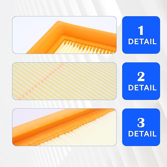 13718577170 Engine Air Filter Compatible with BMW 520i, 530e, 530i, 540d, 540i, 640i, 740e, 740i, 740Le, 745e, 745Le, 745Le xDrive, 840i, X3, X4, X5 2019-2023, X6 2020-2023, X7 2019-2022