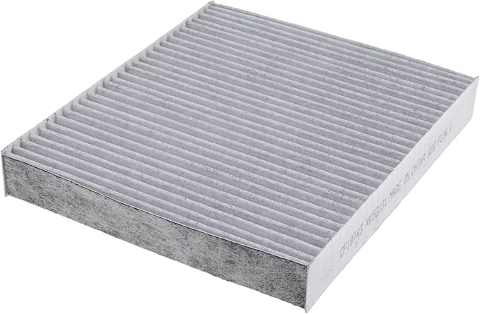 FRAM Fresh Breeze Cabin Air Filter Replacement for Car Passenger Compartment w/Arm and Hammer Baking Soda, Easy Install, CF10743 for Select Chrysler and Nissan Vehicles , white