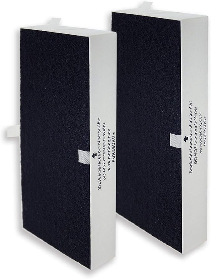 PUREBURG HRF-G1 Replacement Filter Compatible with Honeywell HPA020(B) HPA030(B) HEPAClean HPA180B HPA075B Air Purifier,H13 HEPA HRF-G2 Filter G,2-Pack