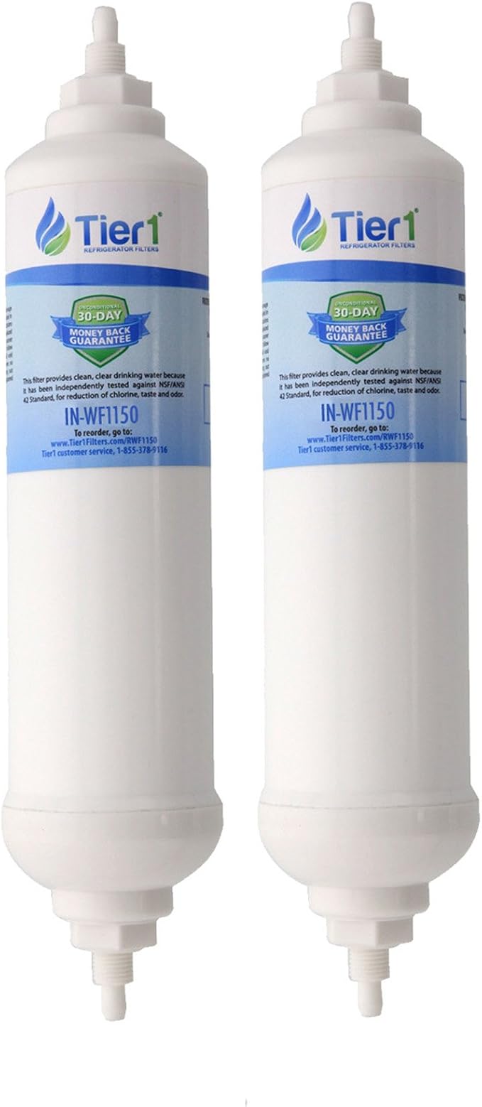 Tier1 Replacement for Samsung DA29-10105J Inline Water Filter 2 Pack