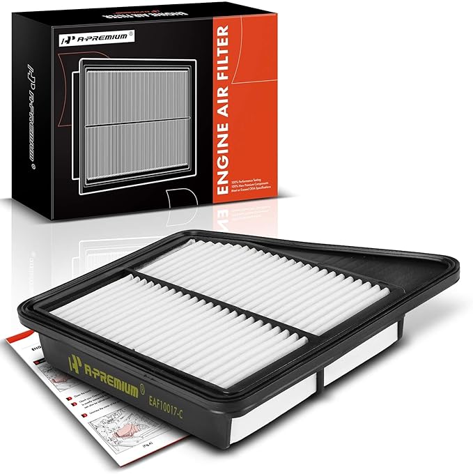 A-Premium Engine Air Filter Compatible with Kia Stinger 2018-2021 & Genesis G70 2019-2023, 2.0L, Replace# 28113J5100