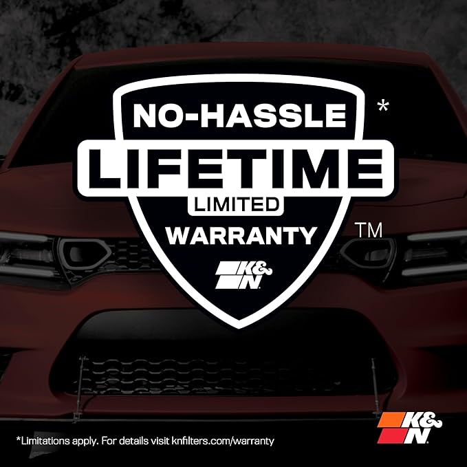 K&N High-Flow Original Lifetime Engine Air Filter: Increase Power: Premium, Washable: Compatible with 2014-2024 BMW: (See Product Description for Select Models) 33-3025