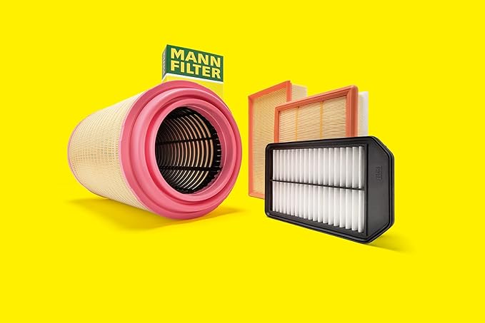 Mann Filter C 28 004 Engine Air Filter Replacement Compatible With Select Mercedes-Benz C300, C350e, E300, E350, GLC300, GLC350e, SLC300 Vehicles