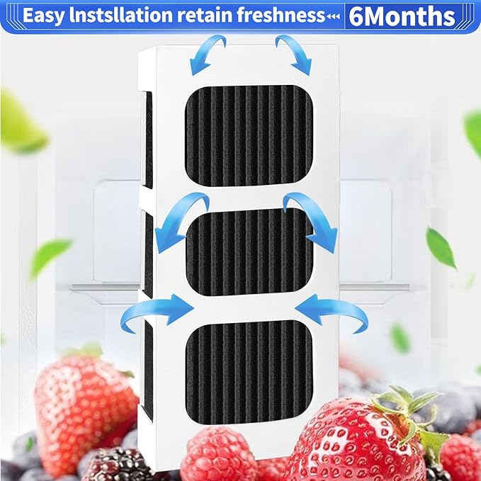 8 Pack Paultra2 Refrigerator Air Filter Replacement For Frigidaire PAULTRA2 Pure Air Ultra II refrigerator air filter,Electrolux Part 242047805, 5303918847, EAP12364179