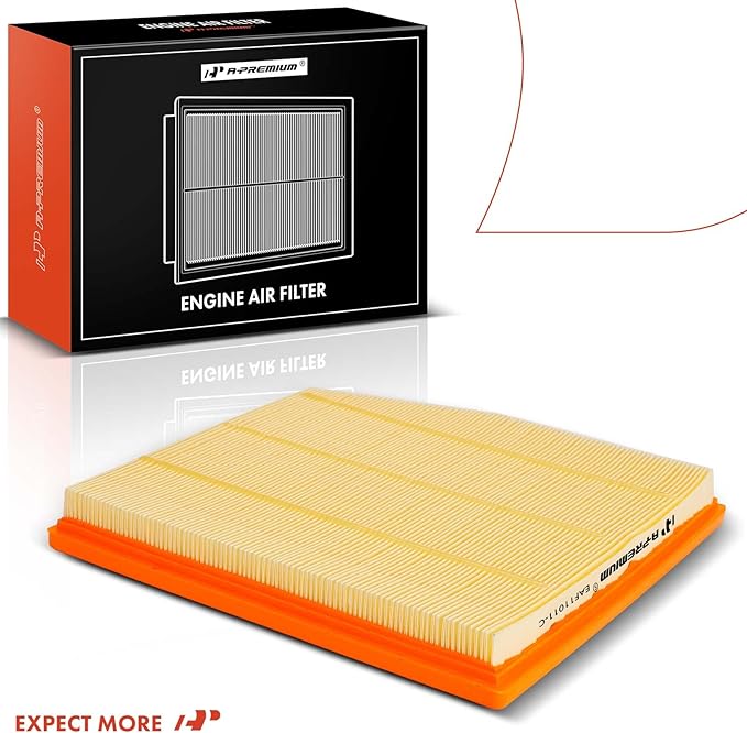 A-Premium Engine Air Filter Compatible with BMW 335I 2012-2013, 335i xDrive 2011-2013, 335is 2012-2012, X1 2013-2015, 135i 2011-2013, 135is 2013-2013, 3.0L, Replace# 13717599285