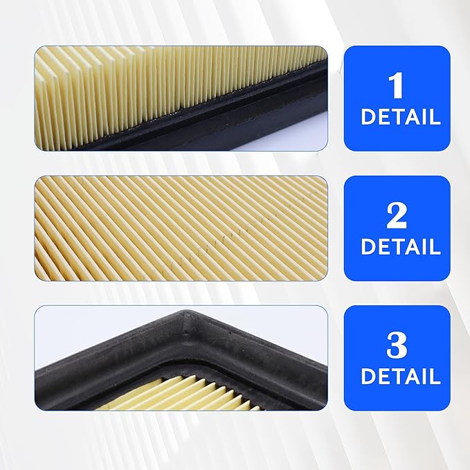 17801-77050 Engine Air Filter Compatible with Lexus ES300h, NX350h, Subaru BRZ, Toyota 86, Avalon, C-HR, Camry, Corolla Cross, Crown Signia, GR86, Grand Highlander, Mirai, RAV4, RAV4 Prime