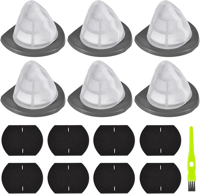 2033 Vacuum Replacement Filters for Bissell Featherweight Stick Lightweight Bagless Vacuum 2033, 20331, 20334, 20333, 20336, 20339, 2033M,Compare to Part 1611508-6 Mesh Filters 8 Foam Filters.
