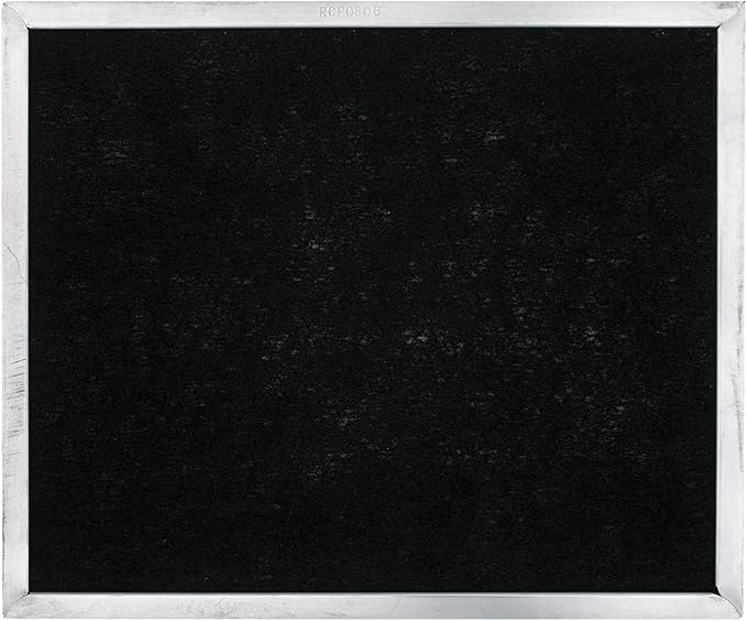 Carbon Range Hood Filter 8 3/4" x 10 1/2" x 3/8", Pack of 2
