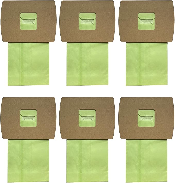 Replacement PKBB12DW Type BB Vacuum Cleaner Bags Compatible with Oreck XL Buster B BB - All Handheld Vacuum BB180, BB280, BB850, BB870, BB880, BB900, BB1000, BB1100, BB1200, MV160, CC1600-6pcs
