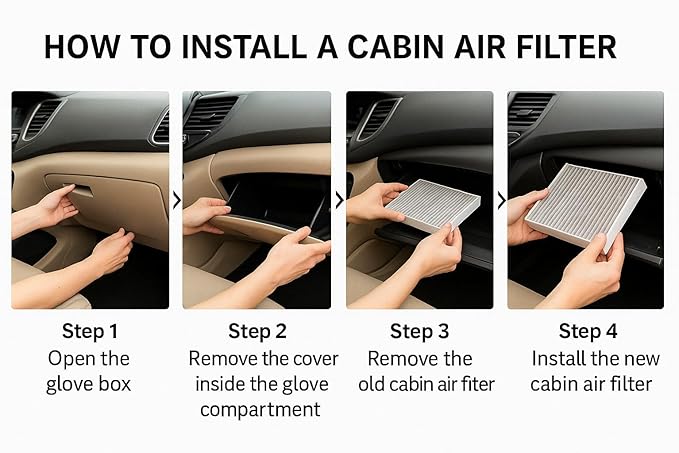Purolator TC35491 PurolatorTECH Cabin Air Filter Compatible With 2002-2008 Toyota Corolla and 2003-2008 Toyota Matrix