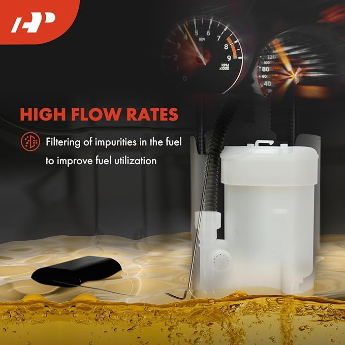 A-Premium Fuel Filter Without Pump Compatible with Kia Optima 2011-2016, Forte Koup 2014, Forte5 2014, Rio 2012-2013 & Hyundai Elantra Coupe 2013, Elantra GT 2013, Sonata 2011-2015, Accent, Veloster