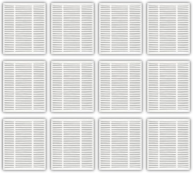 (12 Pack) Roomba 104, Q011 Q0120 Q0520 Replacement HEPA Filter for iRobot Combo Essential Robot Vacuum and Mop Y0140 Y0112 Y0110, Roomba 105 Combo Robot Vacuum Cleaners, Replacement Parts Filters
