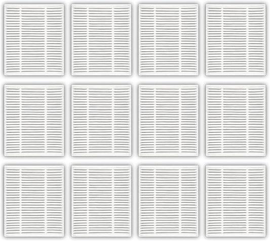 (12 Pack) Roomba 104, Q011 Q0120 Q0520 Replacement HEPA Filter for iRobot Combo Essential Robot Vacuum and Mop Y0140 Y0112 Y0110, Roomba 105 Combo Robot Vacuum Cleaners, Replacement Parts Filters