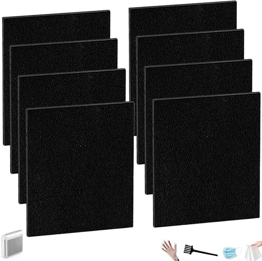 8 Pack For Coway AP1512HH & Airmega 200M Replacement Carbon Pre-Filter - Activated Charcoal Odor Eliminator Filters, Perfect Fit, Easy Install