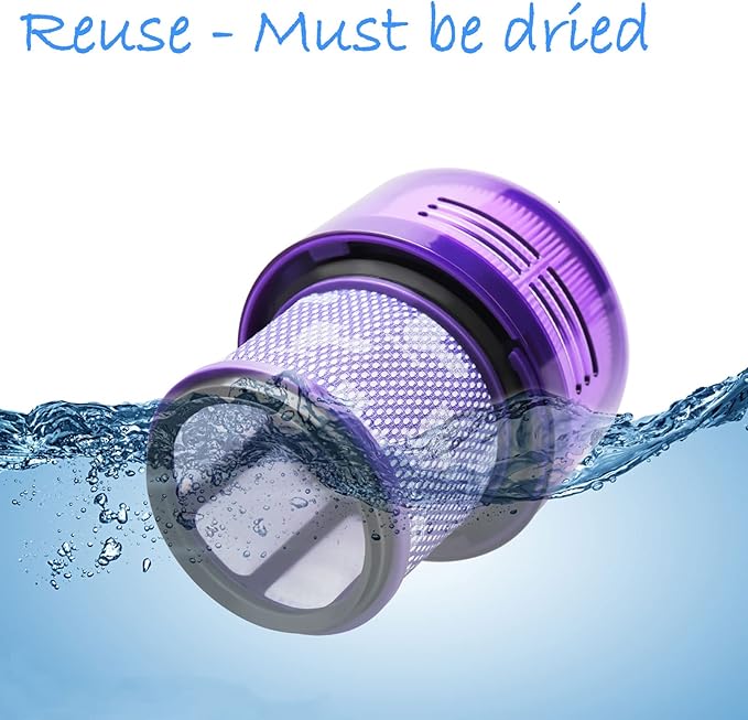 Filter Replacement for Dyson V11 Outsize, Outsize Absolute+, V15 Outsize Vacuums, V11 Outsize Origin+, Outsize+, Outsize Absolute+,SV16,SV29 Vacuums Cleaner, Compare to Part 970422-01 (3 Pack)