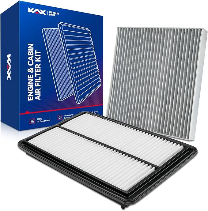 KAX Engine & Cabin Air Filter Kit, Replacement for Acura RDX 2013-2018, Replace# CA11413 CF10134