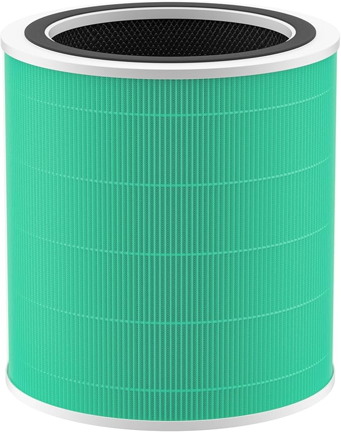 Core 400S Toxin Absorber Replacement Filter for LEVOIT Core 400S and Core 400S-P Smart WiFi Air Purifier, 3-in-1 Grade Main Activated Carbon Filter, Core 400S-RF-TX (LRF-C401-P-GUS), Green, 1 Pack