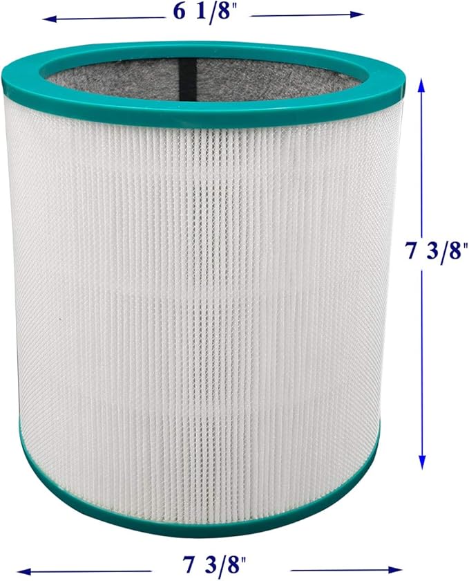 Filter Replacement for Dyson TP01 TP02 TP03 AM11 Pure Cool Link Tower Purifier, Compatible with Part # 968126-03