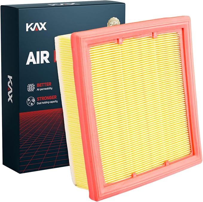 KAX Engine Air Filter, CA12066 Replacement for Jeep Compass 2017 2018 2019 2020 2021 2022, Renegade 2015-2021, Ram ProMaster City 2015-2022, Fiat 500X 2016-2018