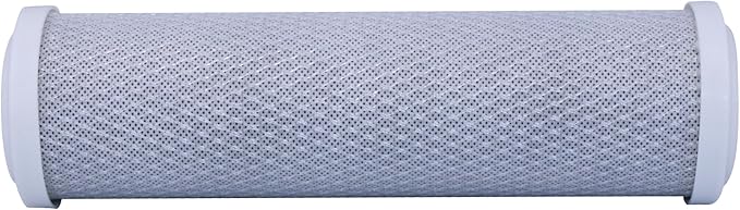 PureT HQCBC-10-10, 10x2.5" Coconut Carbon Block Filter - NSF Certified - Cononut Shell Activated Carbon removes Chlorine, Dirt and More (10 u Micron Rated)