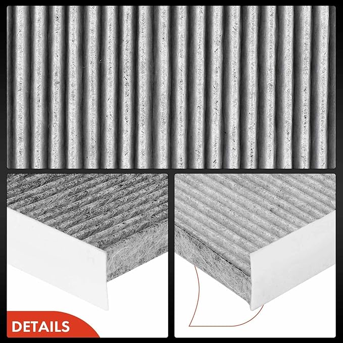 A-Premium Cabin Air Filter with Activated Carbon Compatible with Ford Fusion 2010-2012 & Lincoln MKZ 2010-2012 & Mercury Milan 2010-2011, Replace# AE5Z19N619A