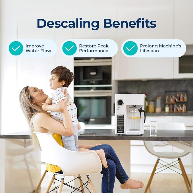Bluevua Descaling Kit for RO100ROPOT System - Essential Maintenance for Optimal Water Quality
