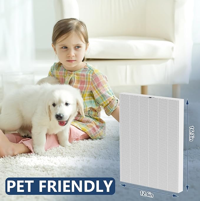 Colorfullife 3 Pack 115115 True HEPA Filter A for Winix PlasmaWave 5300-2, C535, P300, 6300-2, 5300, 9000 Air Purifier