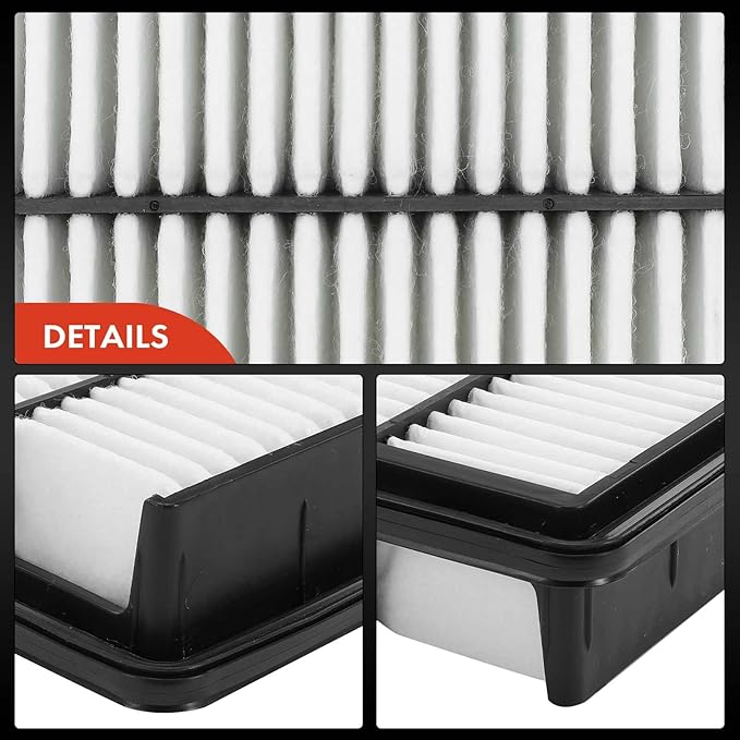A-Premium Engine Air Filter Compatible with Hyundai Elantra & Kia Forte, Forte Koup, 2007-2013, 2.0L 2.4L, Replace# 28113-2H000