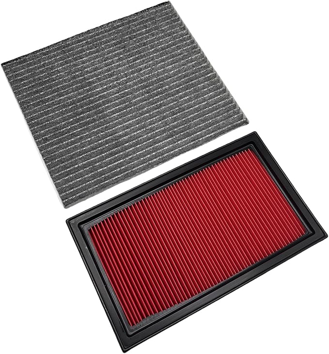 3.5L Engine & Cabin Air Filter Fit for 2013-2018 Nissan Altima, 2016-2023 Maxima, 2015-2024 Murano, 2013-2020 Pathfinder, 2014-2020 Infiniti QX60, Replace 16546-AA020 27277-3JC1A