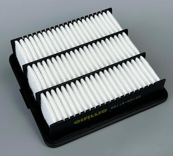 OIFILLIO Engine Cabin Air Filter Kit for Elantra (2021-2026), Kona (2024-2025 2026), (NOT FOR HYBRID/Elantra N), Replaces 28113-AA100-AS, 97133-L1000, 28113-AA100