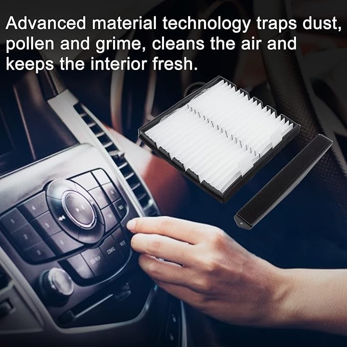 Replacement Cabin Air Filter Retrofit-OEM# 22759208 259-200 Compatible with 2007-2014 Chevy Silverado Tahoe Avalanche Suburban, GMC Sierra Yukon, Cadillac Escalade