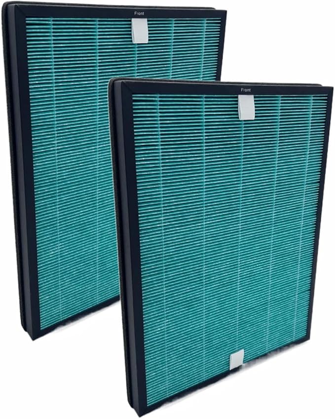 Replacement H13 Filter Compatible with Coway Airmega 150, Airmega 160 (AP-1019C-FP) Air Purifier (2 Filter +8 Pre-filters)