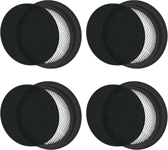 K10 Hepa Filter Replacement Compatible with Eleckeys K10 Cordless Vacuum Cleaner-4PACK