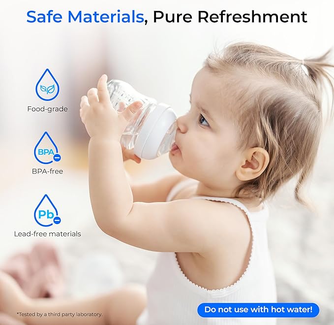 Waterdrop W281 Water Filters for Water Coolers, Replacement for Avalon® branded Bottleless Water Coolers Filters, 1,500 Gallon Extended Lifespan, More Pure Enjoyment, 2 Counts (1 Set)
