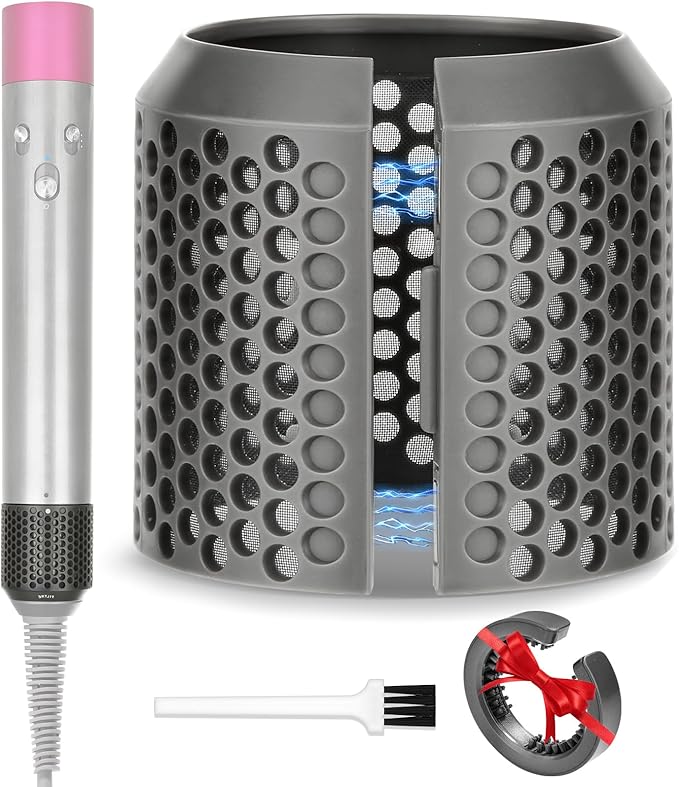 Outer Filter Cover Replacement for Dyson Airwrap Hair Styler HS01 HS05 HS08 Models Outer Strainer Magnetic Filter Cage Replacement Parts