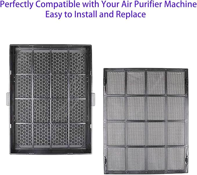 114190 Replacement Filter B for Winix 9500 U300 P300 WAC5300 WAC5500 WAC9000 WAC9500 WAC5000 WAC5000b WAC6300 Air Purifiers, Black