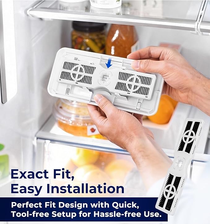 6 PACK Refrigerator Air Filter Replacement of AF-2 RAF-2 Compatible with Frigi-daire FRGPAAF2 PureAir and Elec-trolux ELXPAAF2, Replace for FRFC2323AS FRFC232LAF FRFC233LAF FRFN2823AS Fridge