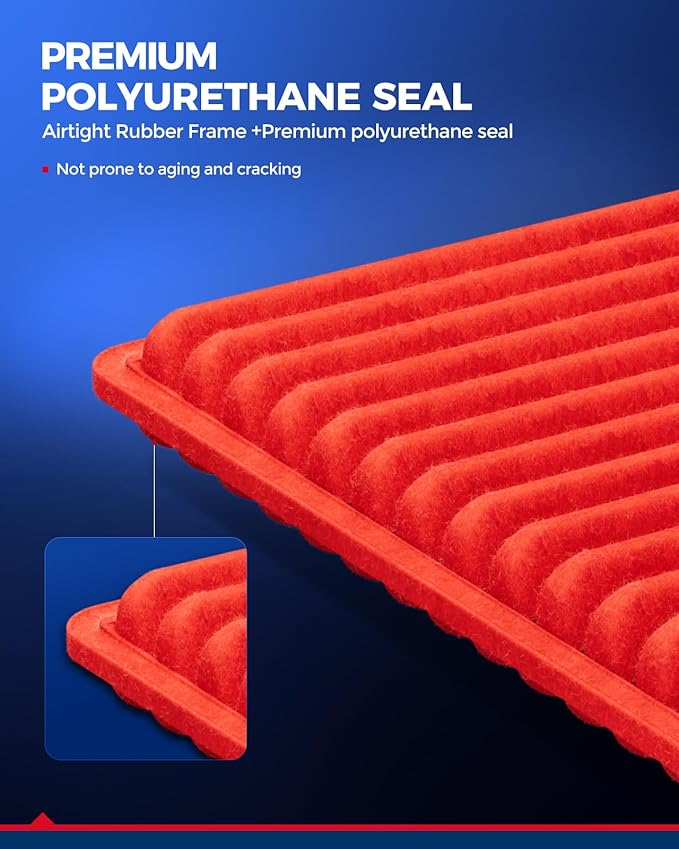 KAX Engine & Cabin Air Filter Kit, Replacement for Toyota Corolla 2009-2019, Yaris 2007-2018, Matrix 2009-2013, Corolla iM 2017-2018, Scion xD, Pontiac Vibe, Replace# CA10190 CF10285