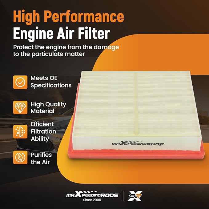 maXpeedingrods CA12377 Engine Air Filter for Toyota RAV4 2019-2024, Highlander 2020-2024, Corolla 2023-2024, Camry 2018-2024, Avalon 2019-2022, Fit for Lexus ES350 2019-2024, NX250/NX350 2022-2024