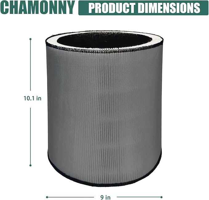 C610 Replacement Filter Z, Compatible with Win-ix C610 Air Purifier, 1712-0121-00, Z Filters, 3-in-1 H13 Grade True HEPA Filter, 2 Pack
